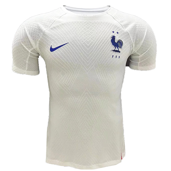 France maglia da calcio da uomo in jersey versione speciale Francia maglia bianca sportiva 2022